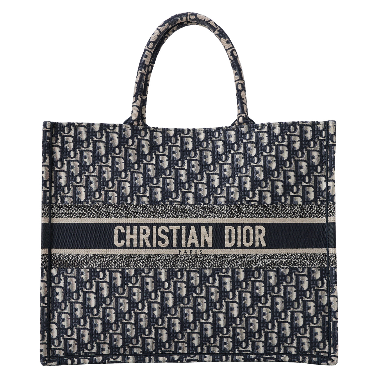 CHRISTIAN DIOR(USED)디올 오브리크 북토트 라지